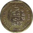 PERU - 2002 - 20 Céntimos - Obverse