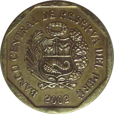 PERU - 2002 - 20 Céntimos - Obverse