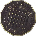 UNITED KINGDOM - 1959 - 3 Pence - Reverse