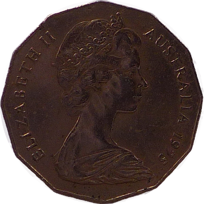 AUSTRALIA - 1975 - 50 Cents - Obverse
