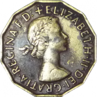 UNITED KINGDOM - 1959 - 3 Pence - Obverse