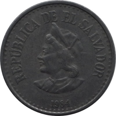 EL SALVADOR - 1984 - 1 Colón - Obverse