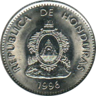 HONDURAS - 1996 - 50 Centavos - Obverse