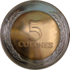 EL SALVADOR - 2000 - 5 Colones - Reverse