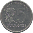 PARAGUAY - 1984 - 5 Guaranies - Reverse