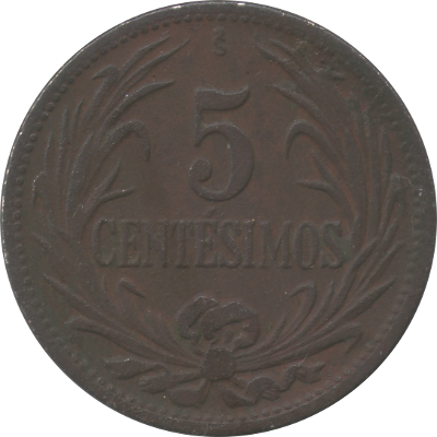 URUGUAY - 1941 - 5 Centésimos - Obverse
