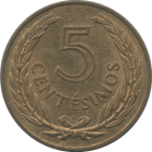 URUGUAY - 1960 - 5 Centésimos - Reverse