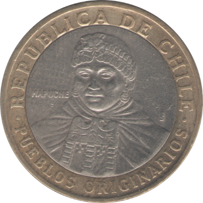 CHILE - 2005 - 100 Pesos - Obverse