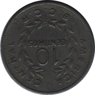 COSTA RICA - 1972 - 10 Céntimos - Obverse