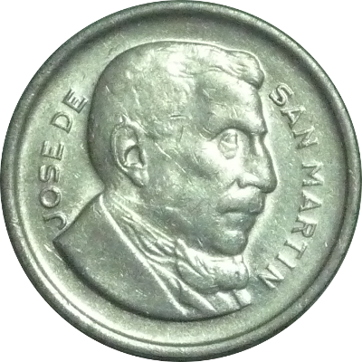 ARGENTINA - 1953 - 50 Centavos - Obverse