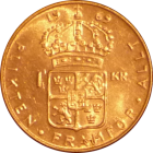 SWEDEN - 1969 - 1 Krona - Reverse