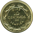 HONDURAS - 1999 - 10 Centavos - Reverse