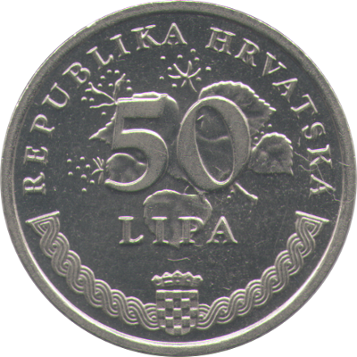 CROATIA - 2007 - 50 Lipas - Obverse
