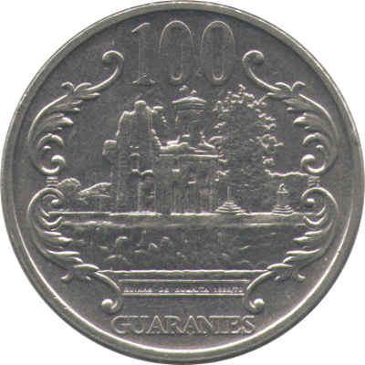 PARAGUAY - 2007 - 100 Guaranies - Obverse