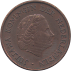 NETHERLANDS - 1967 - 5 Cent - Obverse