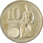 NICARAGUA - 2007 - 10 Córdobas - Obverse