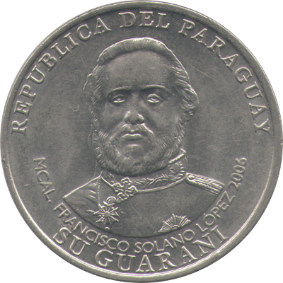 PARAGUAY - 2006 - 1000 Guaranies - Obverse