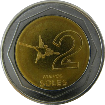 PERU - 2007 - 2 Nuevos Soles - Obverse