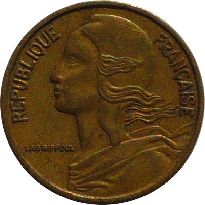 FRANCE - 1966 - 5 Centimes - Obverse