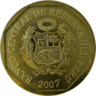 PERU - 2007 - 20 Céntimos - Obverse