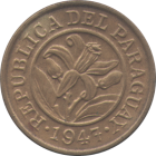 PARAGUAY - 1947 - 10 Céntimos - Obverse