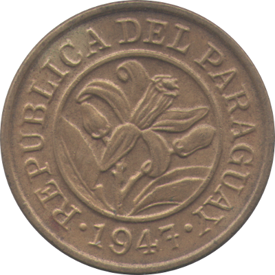 PARAGUAY - 1947 - 10 Céntimos - Obverse