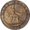 SPAIN - 1870 - 10 Céntimos - Obverse