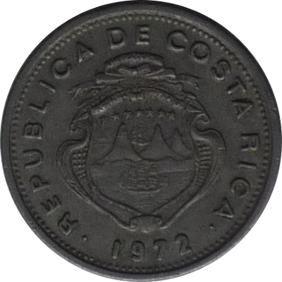 COSTA RICA - 1972 - 10 Céntimos - Obverse