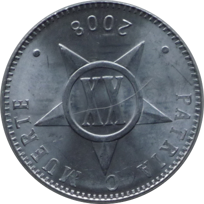 CUBA - 2008 - 20 Centavos - Obverse