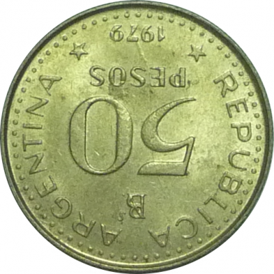 ARGENTINA - 1979 - 50 Pesos - Obverse