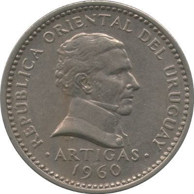 URUGUAY - 1960 - 50 Centésimos - Obverse