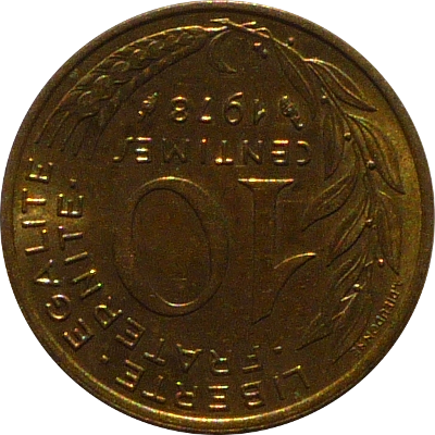 FRANCE - 1978 - 10 Centimes - Obverse