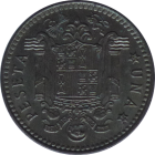 SPAIN - 1975 - 1 Peseta - Reverse