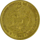 VENEZUELA, BOLIVARIAN REPUBLIC OF - 1945 - 1 Bolívar - Obverse