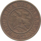 PARAGUAY - 1951 - 25 Céntimos - Obverse