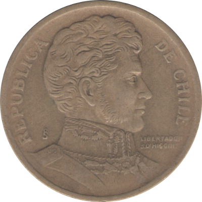 CHILE - 1992 - 10 Pesos - Obverse