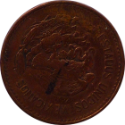 MEXICO - 1944 - 20 Centavos - Reverse