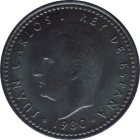 SPAIN - 1982 - 1 Peseta - Obverse