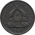 HONDURAS - 1967 - 20 Centavos - Obverse