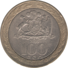 CHILE - 2005 - 100 Pesos - Reverse