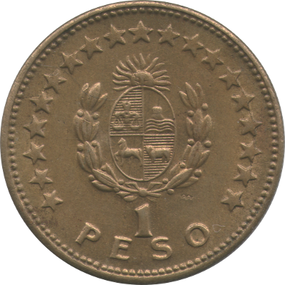 URUGUAY - 1965 - 1 Peso - Obverse