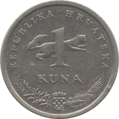 CROATIA - 2005 - 1 Kuna - Obverse