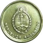 ARGENTINA - 1986 - 10 Centavos - Obverse