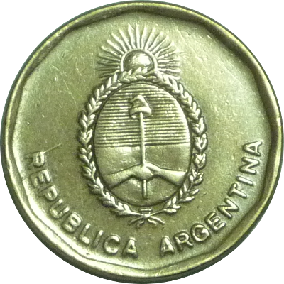 ARGENTINA - 1986 - 10 Centavos - Obverse