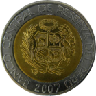 PERU - 2007 - 2 Nuevos Soles - Obverse