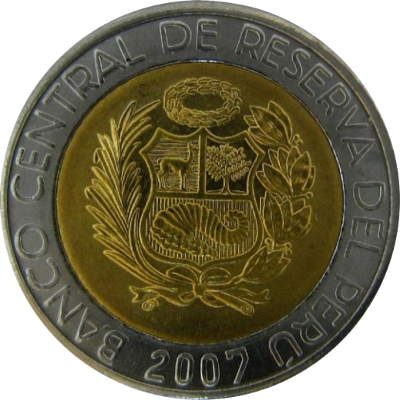 PERU - 2007 - 2 Nuevos Soles - Obverse