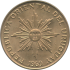 URUGUAY - 1969 - 10 Pesos - Obverse