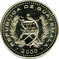 GUATEMALA - 2000 - 1 Quetzal - Obverse