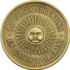 ARGENTINA - 1992 - 5 Centavos - Obverse
