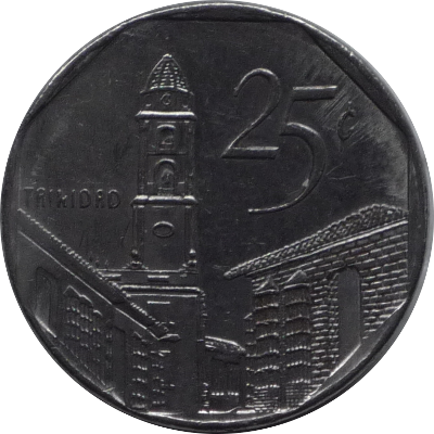 CUBA - 2000 - 25 Centavos - Obverse